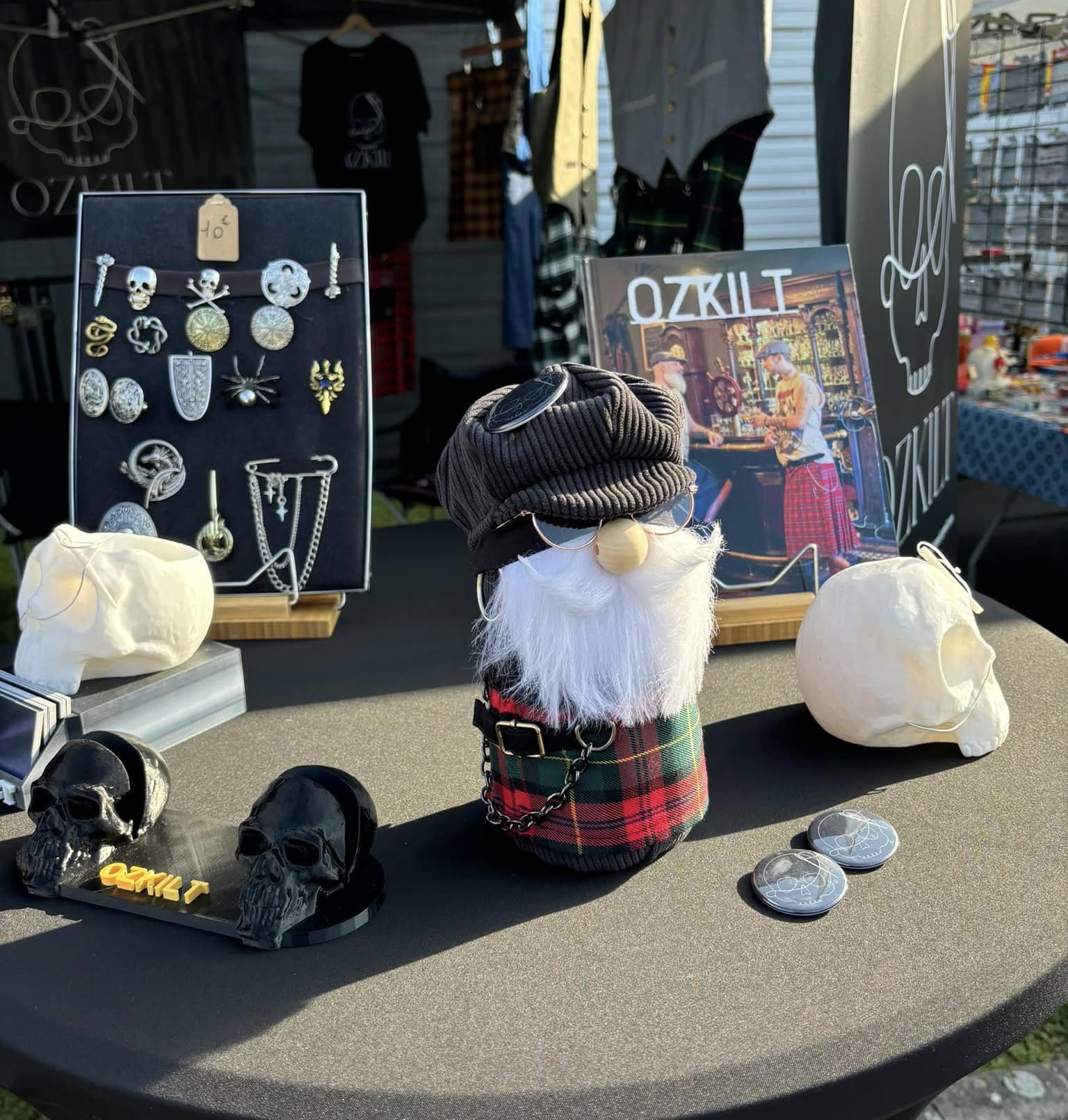Accessoires artisanaux OZKILT - broches, bijoux celtiques